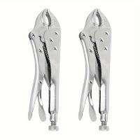 ราคา TEMU คีมงานหนัก 2 ชิ้น, คีมปากเหลี่ยมตัว C, แคลมป์งานไม้แบบแมนนวล, ประแจย้ำท่อแบบยึด, คีมปากกลมงานหนัก, แท่นจับช่าง, คีมงอ, คีมล็อค, ใช้สำหรับกระชับ, ยึด, หมุน, และหมุน (17592315139787)