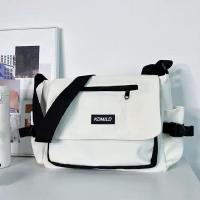 ราคา TEMU กระเป๋าสะพายข้างผ้าใบสีพื้นสำหรับวัยรุ่นชาย แบบแฟชั่นลำลอง คุณภาพสูง กระเป๋าสะพายข้างผ้าใบสีพื้นสำหรับวัยรุ่นชาย (17592237325766)