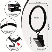 ราคา TEMU ชุดห่วงผ้าม่านโลหะ 20 ชิ้น พร้อมคลิปหนีบ, ตะขอแขวนผ้า, และตะขอแขวนประดับ, มีให้เลือกหลายขนาดเส้นผ่านศูนย์กลางสำหรับห่วงตาไก่ขนาดเล็ก, กลาง และใหญ่ (17592220283965)