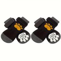 ราคา TEMU 4 ชิ้น ถุงเท้าและรองเท้ากันลื่นสำหรับสุนัข ระบายอากาศได้ดี เหมาะสำหรับกิจกรรมกลางแจ้ง (17592308819831)