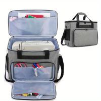 ราคา TEMU กระเป๋าใส่เครื่องเย็บผ้า 1 ชิ้น สำหรับเครื่องเย็บผ้าและอุปกรณ์เย็บของ Brother, Singer พร้อมอุปกรณ์ DIY เครื่องมือเย็บ (17592312728112)