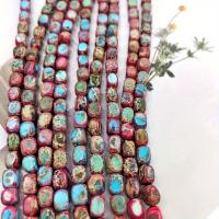 ราคา TEMU สร้อยข้อมือและสร้อยคอทำมือยาว 18 ซม. ทำจากลูกปัดเรขาคณิตไม้สนสีแดงและสีน้ำเงิน เหมาะสำหรับใส่ไปรับซัมเมอร์ (17592323002663)