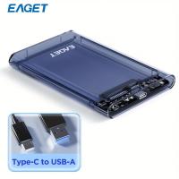 ราคา TEMU EAGET กล่องใส่ฮาร์ดไดรฟ์ภายนอกขนาด 2.5 นิ้ว USB 3.0 เป็น SATA III พร้อมเครื่องมือสำหรับฮาร์ดไดรฟ์ภายนอก รองรับ SSD และ HDD รองรับ UASP (ไม่รวมฮาร์ดไดรฟ์) (17592362653126)