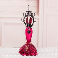 ราคา TEMU 1 ชิ้น ตู้โชว์สร้อยคอเจ้าหญิง แท่นวางสร้อยข้อมือ ชั้นวางเครื่องประดับหรู แท่นวางต่างหู แท่นวางชุดราตรี ดอกไม้ริบบิ้น ตู้โชว์เครื่องประดับ ร้านเครื่องประดับ หอคอยเครื่องประดับ (17592379153079)