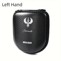 ราคา TEMU SEASIR กระเป๋าใส่รอกเบทแคสต์ลายคาร์บอนไฟเบอร์ | EVA, เคสป้องกันสำหรับอุปกรณ์ตกปลา (17592391480660)