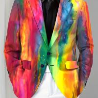 ราคา TEMU เสื้อเบลเซอร์แฟชั่นผู้ชาย สไตล์ลำลอง สีเทรนดี้ ดีไซน์สูท แจ็คเก็ตทรงสลิมฟิต ใส่สบาย เหมาะสำหรับใส่เที่ยว (17592402635505)