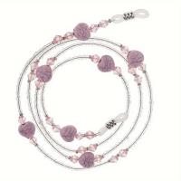 ราคา TEMU 1 ชิ้น สายคล้องแว่นตาแฟชั่นพร้อมลูกปัด สายรัดสายคล้องแว่นตาแบบยาวสวยงามและทันสมัย (17592407663797)