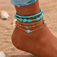 ราคา TEMU ชุดสร้อยข้อเท้าชายหาดสไตล์โบฮีเมียน 5 ชิ้น, หินไม่เรียบ & ลูกตาป้องกันชัย, เครื่องประดับเท้าฤดูร้อน, สายสร้อยข้อเท้าปรับได้สำหรับผู้หญิง (17592445744039)