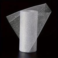 ราคา TEMU 1 ชิ้น ม้วนผ้าทูลล์กลิตเตอร์ 25 หลา ริบบิ้นประดับเลื่อมสปูลสำหรับงานแต่งงาน, กระโปรงทูตู, ห่อของขวัญ, ตกแต่งปาร์ตี้ (17592447043077)