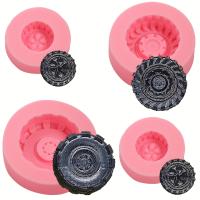 ราคา TEMU แม่พิมพ์ฟองดองยางกลม 3D, แม่พิมพ์ซิลิโคนล้อรถบรรทุก 4 ชิ้น, สำหรับตกแต่งเค้ก, การทำน้ำตาล, มาร์ซิแพน, เยลลี่, พุดดิ้ง, มัฟฟิน, สบู่, ยิปซั่ม, เรซิ่นอีพ็อกซี่, ดินโพลิเมอร์ (17592447774723)