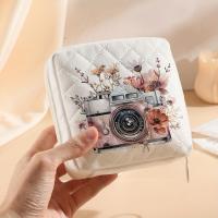 ราคา TEMU 1 ชิ้น, กระเป๋าเก็บผ้าอนามัยลายกล้องถ่ายภาพแบบพกพาขนาดใหญ่, กระเป๋าจัดของเบาสะดวกอเนกประสงค์สำหรับใส่ขนมและของใช้ (17592451285187)