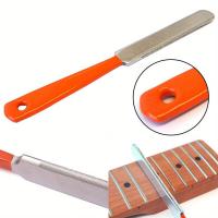 ราคา TEMU ตะไบเฟรตคราวนิ่งสำหรับเฟรตบอร์ดกีตาร์ เครื่องมือแต่งเฟรตเหล็กสำหรับช่างกีตาร์ สองคม (17592453013432)