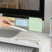 ราคา TEMU ออร์แกไนเซอร์ข้างโต๊ะอะคริลิคพร้อมขาตั้งจอภาพ, กระดานข้อความทันสมัย & ที่วางโทรศัพท์ชาร์จสำหรับอุปกรณ์สำนักงาน (17592458939011)