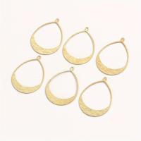 ราคา TEMU 6 ชิ้น ต่างหูทรงหยดน้ำทรงรี ทำจากทองเหลืองแท้ แบบขัดเงา รูเดี่ยว อุปกรณ์ DIY สำหรับทำเครื่องประดับ (17592473682757)