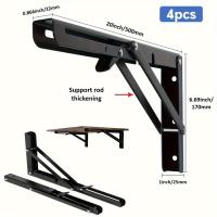 ราคา TEMU ชุดฉากยึดเหล็กดัดเย็นสามเหลี่ยมแบบพับได้ 4 ชิ้น | เครื่องมือช่างไม้ รวมทั้งอุปกรณ์เสริม (17592474715482)