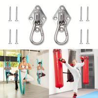 ราคา TEMU ตะขอแขวนผนัง/เพดานสแตนเลส 304 แบบหนาพิเศษ 2 ชิ้น - ขายึดเก้าอี้โยกสแตนเลสพร้อมแผ่นตา สำหรับติดตั้งแน่นหนา (17592476931109)