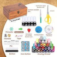 ราคา TEMU ชุดเย็บ 196 ชิ้น - อุปกรณ์เย็บผ้าสีผสมพร้อมด้วยด้าย เข็ม เข็มหมุด กรรไกร ท็อป และปุ่ม - ชุดเย็บและซ่อมแซมด้วยมือโดยไม่ต้องใช้แบตเตอรี่ (17592481012899)