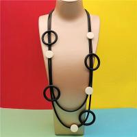 ราคา TEMU สร้อยคอแฟชั่นสไตล์โบฮีเมียน ลูกปัดไม้ เครื่องประดับสองชั้น สำหรับงานปาร์ตี้ (17592484817709)