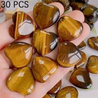 ราคา TEMU หินตาเสือธรรมชาติ 30 ชิ้น ขนาด 0.8 นิ้ว หินรูปหัวใจ หินขัดเงาแกะสลักคริสตัล ของขวัญวันหยุด ตกแต่งบ้าน และทำเครื่องประดับ DIY (17592487484601)