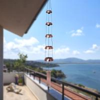 ราคา TEMU กระดิ่งลมสไตล์ญี่ปุ่น 5 ชั้น พร้อมเสียงที่กลมกลืน เหมาะสำหรับตกแต่งภายใน ระเบียง สวน และสวนสาธารณะ – เพลิดเพลินกับเสียงที่ผ่อนคลาย เพื่อเติมสีสันให้วันของคุณ! (17592490530764)