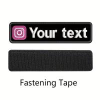 ราคา TEMU ป้ายชื่อสั่งทำพิเศษ ปักชื่อตามสั่ง พร้อมแผ่นแปะแบบตีนตุ๊กแก (17592498145844)