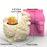 ราคา TEMU แม่พิมพ์ซิลิโคนสำหรับกระถางต้นไม้รูปไก่ใหญ่, รูปสัตว์ ไก่, นกกาไก่, เรซิ่นอีพ็อกซี่, กระถางต้นไม้เนื้ออ่อน, แม่พิมพ์คอนกรีต และแม่พิมพ์ปูนปลาสเตอร์ (17592503742952)