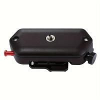 ราคา TEMU PULUZ ขายึดกล้องแอคชั่น & คลิปสายสะพายกระเป๋า, คลิปอลูมิเนียมอัลลอย, สำหรับ Series, สำหรับ GoPro Series, ขายึดปลดเร็วพร้อมแผ่น (สีดำ) (17592507229457)