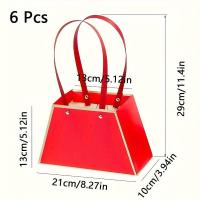 ราคา TEMU 6 ชุด ถุงห่อของขวัญฮาโลวีนและคริสต์มาส, ถุงกระดาษช่อดอกไม้สวยงามสำหรับงานเทศกาล – งานแต่งงาน, วันเกิด, ปาร์ตี้วันแม่ (17592514909028)