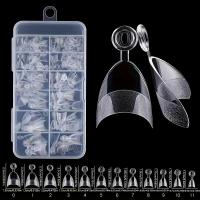 ราคา TEMU เซ็ตเล็บปลอมทรงอัลมอนด์แบบสั้น 120 ชิ้น, แบบครึ่งเล็บ, ผิวเงางาม, เล็บปลอมแบบกด ติดแน่น ไม่ต้องเจียร - ไม่ต้องเจียร (17592516349769)