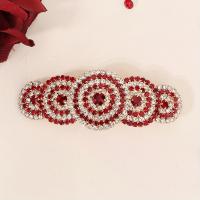 ราคา TEMU กิ๊บติดผมสไตล์เอ็กโซติก ครึ่งผมขึ้น ประดับเพชรแดง สำหรับใช้ประจำวัน (17592210374540)