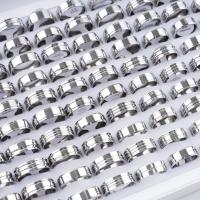 ราคา TEMU 20 แหวนสแตนเลสสตีลลายทางคลาสสิกมินิมอลสำหรับผู้หญิงและผู้ชาย ของขวัญปาร์ตี้เครื่องประดับสีสันสดใส (17592218936987)