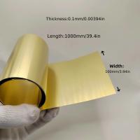 ราคา TEMU แผ่นทองเหลืองหนา, แผ่นโลหะ 1000 มม. x 100 มม. x 0.1 มม. (17592233943117)
