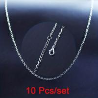 ราคา TEMU ชุดโซ่สร้อยคอ 10 เส้น ออกแบบมาสำหรับงานประดิษฐ์เครื่องประดับ มีหัวล็อบสเตอร์ เหมาะสำหรับทำสร้อยคอและสร้อยข้อมือ มีให้เลือกความยาวต่อเนื่อง (17592244610530)