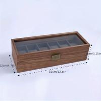 ราคา TEMU กล่องนาฬิกาหรูหราสไตล์ยุโรป กล่องจัดแสดงนาฬิกาข้อมือ กล่องเก็บนาฬิกาเมคานิคัล กล่องของขวัญนาฬิกา กล่องบรรจุภัณฑ์ กล่องจัดแสดงนาฬิกา สไตล์วินเทจ (17592249018104)