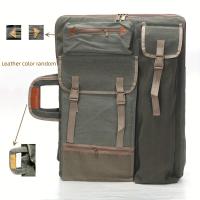 ราคา TEMU เป้สะพายหลังผ้าใบ 4K ทนทานสำหรับกระดานวาดรูป - หลากหลายฟังก์ชัน, น้ำหนักเบา & พกพาสะดวกสำหรับการวาดภาพกลางแจ้งและเก็บอุปกรณ์ศิลปะ (17592232680388)