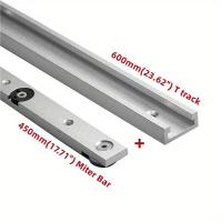 ราคา TEMU ชุดราง อลูมิเนียมสลัอต และบาร์มิเตอร์สไลเดอร์ ชุดเครื่องตัดไม้โต๊ะเลื่อย แท่งมิเตอร์เกจ บาร์ T-Slider เครื่องมือช่างไม้เครื่องมือช่างไม้ DIY (17592232557072)