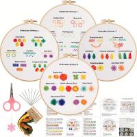 ราคา TEMU 1 แพ็ค ชุดอุปกรณ์ปักครอสติชสำหรับผู้ใหญ่ ประกอบด้วย ผ้าปัก ห่วงปัก เข็ม ด้าย และคู่มือการใช้งาน เป็นต้น (17592204399855)