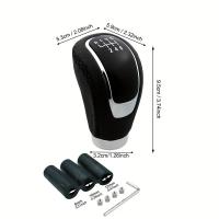 ราคา TEMU หัวเกียร์หนังสำหรับรถยนต์เกียร์ธรรมดา ใช้งานได้กับรถยนต์ รถบรรทุก และ SUV ส่วนใหญ่ (17592218234402)