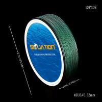 ราคา TEMU 1 แผ่น SHUATION สายตกปลาขนผู - PE โพลีเอทิลีน, สีเขียว, แรงดึง 25LB/30LB/41LB/45LB/60LB/70LB, ใช้งานได้หลากหลายสำหรับสายตกปลาหลายประเภท, เหมาะสำหรับการโยนและสายหลัก (17592206373121)