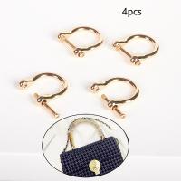 ราคา TEMU 4pcs ห่วงรูปตัว D พร้อมสกรูยึดกุญแจรูปเกือกม้า ห่วงรูปตัว D สกรู (17592236405525)