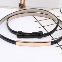 ราคา TEMU เข็มขัดผู้หญิงเอวผอมยืดหยุ่น ปรับได้ หัวเข็มขัดสีทอง เข็มขัดผู้หญิงแคบ GM016 (17592260819692)