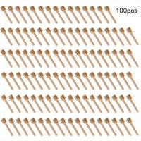 ราคา TEMU 100 ชิ้น ช้อนไม้ขนาดเล็กสำหรับน้ำผึ้ง ด้ามยาวไม้ อุปกรณ์สำหรับขวดน้ำผึ้ง ไม้คนชานม เครื่องมือของหวาน อุปกรณ์ทำครัว (17592275838829)