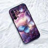 ราคา TEMU เคสโทรศัพท์ TPU คุณภาพสูงสำหรับรุ่น OPPO ต่างๆ รวมถึง A15, A16, A16K, A17, A17K, A57, A57S, A74, A76, A94, A96, A58 และซีรีส์ Reno มีลวดลายผีเสื้อเพชร (17592287767166)