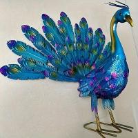 ราคา TEMU รูปปั้นไก่ฟ้า 1 ชิ้น ตกแต่งโลหะ รูปปั้นไก่ฟ้ากลางแจ้ง ตกแต่งสวน 3D รูปปั้นไก่ฟ้าสวยงาม สำหรับตกแต่งนอกบ้าน ระเบียง ลานบ้าน สำหรับนกและสนามหญ้า (17592297128488)