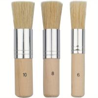 ราคา TEMU ชุดแปรงสเตนซิลไม้ 3 ชิ้น, แปรงศิลปะ DIY ธรรมชาติบริสุทธิ์สำหรับสีอะคริลิค, ไม้, ภาพวาดน้ำมัน, ภาพวาดน้ำ, โปรเจคสเตนซิล, การทำการ์ด และงานศิลปะ DIY (17592311166094)