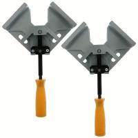 ราคา TEMU คันธนูมุมขวา 2 ชิ้น, อลูมิเนียมอัลลอยปรับได้ 90 องศา คันธนูมุมความแม่นยำสูงสำหรับงานไม้ คันธนูกรอบรูปภาพตู้สำหรับงานเชื่อมต่อ การเจาะ การเจาะรู (17592400551170)