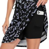 ราคา TEMU กระโปรงสั้นเทนนิสสำหรับผู้หญิง เอวสูง เรียบง่าย อเนกประสงค์ 2-ใน-1 สำหรับฤดูร้อน (17592426727328)
