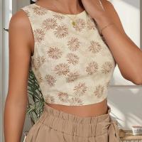 ราคา TEMU เสื้อกล้ามสายเดี่ยวผ้าเนื้อบางเบา ใส่สบายรับซัมเมอร์ สำหรับผู้หญิง ลายโบฮีเมียน ดีไซน์เปิดหลัง มีเชือกผูก ดีไซน์แขนกุด สไตล์ยุโรปและอเมริกันสุดหรู (17592438187241)