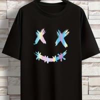 ราคา TEMU เสื้อยืดแขนสั้นฤดูใบไม้ผลิ/ฤดูร้อน 2023 แบรนด์แฟชั่นอเมริกัน พิมพ์ลาย เสื้อคอกลมสำหรับผู้ชายวัยรุ่น ฤดูใบไม้ผลิ/ฤดูร้อน ขยายขนาดใหญ่ สบายๆ ใส่ได้หลายโอกาส ไซส์ใหญ่พิเศษ (17592216413596)