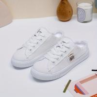 ราคา TEMU รองเท้ากีฬาส้นเตี้ยสำหรับผู้หญิง, รองเท้าสนีกเกอร์สีพื้นน้ำหนักเบาและระบายอากาศได้ดี, รองเท้าวิ่งเดินแบบสบายๆ (17592218987093)